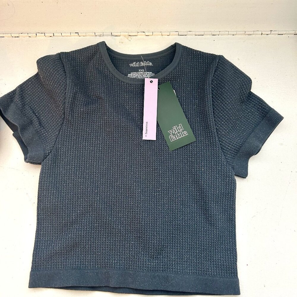 Wild Fable Ribbed Crop Top